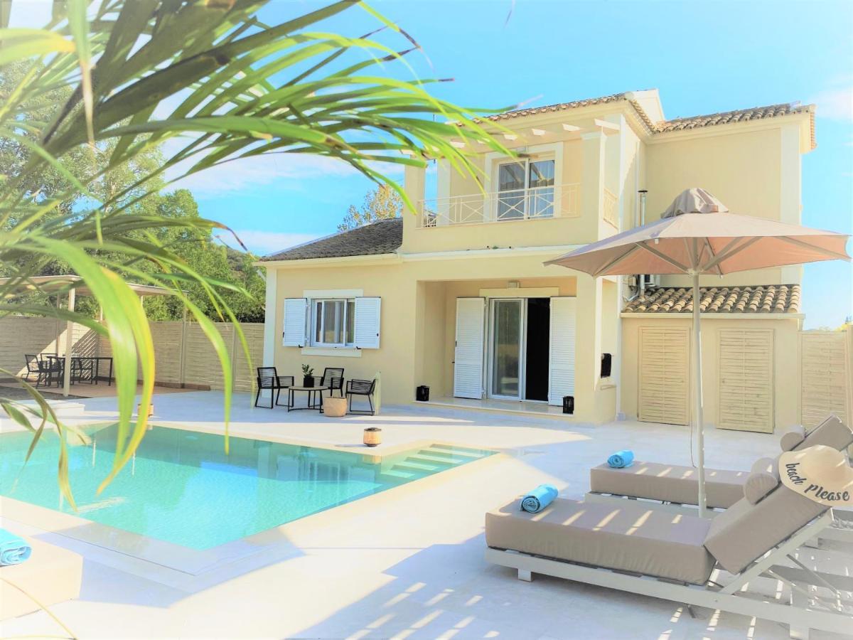My Corfu Luxury Villa With Private Pool Sidárion Exterior foto