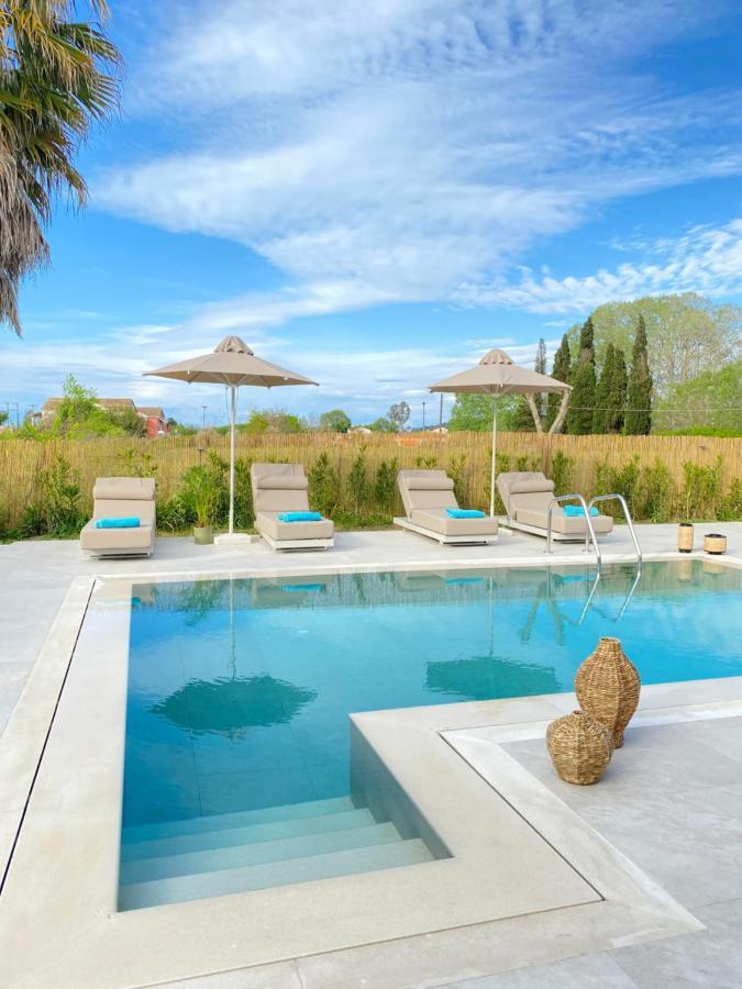 My Corfu Luxury Villa With Private Pool Sidárion Exterior foto