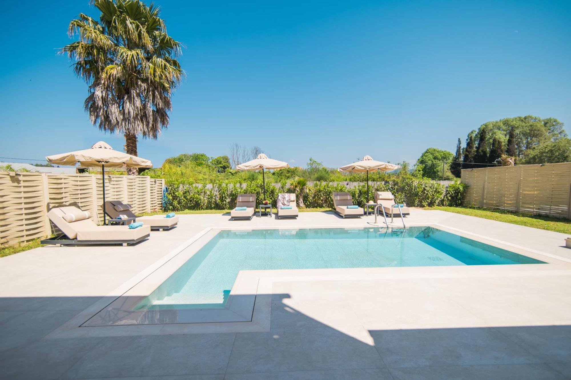 My Corfu Luxury Villa With Private Pool Sidárion Exterior foto